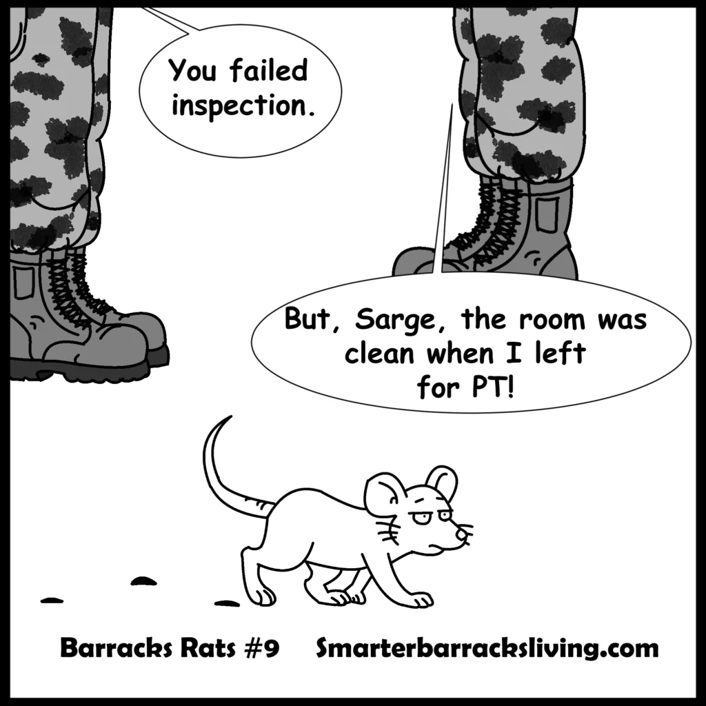 Barracks Rats Military Comic Strip